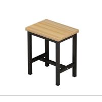 ราคา เก้าอี้ไม้ ขาเหล็ก แข็งแรง สำหรับโต๊ะทานข้าว โต๊ะเรียน f 1312 (22190376028)