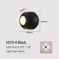 ราคา JoollySun Outdoor Wall Light Waterproof Garden Lighting House Decor for Garden Yard Aluminum Sconce Lamp (21894005933)