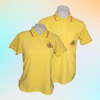 ราคา เสื้อเหลือง เสื้อโปโล ปักโลโก้ 72 พรรษา สีเหลืองอ่อน พร้อมส่ง (22280722413)