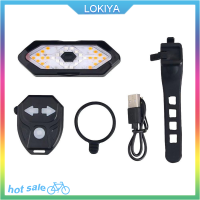 ราคา LOKIYA ไฟเลี้ยวจักรยานสัญญาณควบคุมระยะไกลตัวบ่งชี้ทิศทางจักรยานไฟท้าย (20149841781)