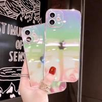 ราคา CM เคสใสสรุ้ง เคสใสสำหรับไฟน เคสใสไอโฟน iPhone 13 7 8 Plus X XR XS Max 11 Pro Max 12 Pro Max 13 Pro Max 13 Mini SE 2020 เคสใสสรุ้ง เคสแข็ง เคสใส สายรุ้งไล่โทนสีนิ่ม (10325192596)