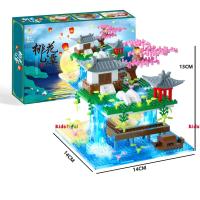 ราคา เลโก้นาโน เลโก้ ดอกไม้ เลโก้จิ๋ว บ้านต้นไม้พีช บ้านต้นไม้ซากุระ บ้านต้นไม้นางฟ้า ของขวัญสำหรับสาวๆ (22303308921)