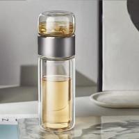 ราคา ถ้วยแยกชาและน้ำ ถ้วยน้ำพร้อมตัวกรอง ถ้วยกาแฟพกพา ถ้วยชา ถ้วยกาแฟ ถ้วยแก้วพร้อมตัวกรอง แก้วทนความร้อนหนา 2 ชั้น (22306312678)