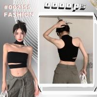 ราคา เสื้อครอปท็อป เกาะอก เสื้อครอปท็อปลําลอง ผูกเอว เอวลอย เปิดไหล่ 002155 (22394793278)