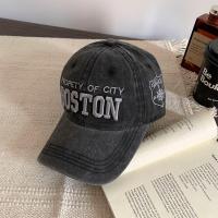 ราคา หมวกแก๊ปเบสบอลปัก BOSTON CITY เนื้อผ้ายีนส์ฟอก มี 6 สี สไตล์เกาหลี (22308935788)