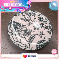 ราคา จานกลมตื้นลาย จานใส่ขนม จานเซรามิค 7 5 ลายพรีเมี่ยม (17434821787)