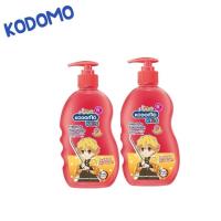 ราคา 1ฟรี1 สุดคุ้ม Kodomo โคโดโม เฮดทูโท คิดส์ ผลิตภัณฑ์ทำความสะอาดผิวและเส้นผม กลิ่นแฮปปี้เรดเบอร์รี่ อาบสนุก สระสะอาด ขนาด 400 มล สีแดง (22148606403)