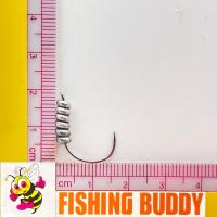 ราคา เบ็ดตกกุ้ง ผึ้งหลวง มาโก้ นางลอยไฮโซ ผึ้งน้อย มิ้ม ตัวเบ็ดนางลอยสำหรับตกกุ้งแม่น้ำ แบบกล่องพร้อมส่ง (22251105001)