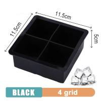 ราคา 4 6 8 37 Grid Big Ice Tray Mold Giant Jumbo Large Food Grade Silicone Ice Cube Square Tray Mold DIY Ice Maker Ice Cube Tray (21689391289)