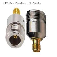 ราคา 2pcs RP SMA Male Female to N Male Female Straight RF Coax Coaxial Cable Adapter Connector (5993732783)