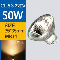 ราคา ไฟถ้วยหลอดไฟหลอดไฟฮาโลเจน AC DC 12V AC 220V MR11 GU5 3 MR16 20W 35W 50W ความสว่างสูงสปอตไลท์อบอุ่นสีขาว3000K (21779336059)