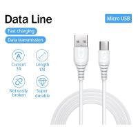 ราคา สายชาร์จเร็ว 3A สายชาร์จแอนดรอยด์ สายชาร์จ MircoUSB Lighting Type C ชาร์จอย่างรวดเร็ว แข็งแรง สายชาจแบตเร็ว สายชาร์จสำหรับ Apple Huawei Honor Xiaomi OPPO VIVO Samsung (22228401491)
