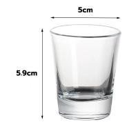 ราคา แก้วช็อต แก้วเป๊กใส ใส่ค็อกเทล shot glass มีหลายแบบ (22015468984)