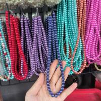 ราคา สร้อยไข่มุก สร้อยคอมุก มีหลายสีพร้อมส่ง (20532985097)