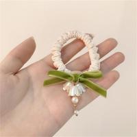 ราคา OUDAIXIU ดอกไม้หวาน Neutrals hairlaces แฟชั่น String Lily of the Valley floarl Hairbands สำหรับหญิงสาวหางม้า scrunchies อุปกรณ์เสริมผม (21989845853)
