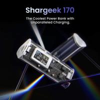 ราคา Shargeek shargeek 170W 24000MAh แล็ปท็อป PowerBank แพ็คแบตเตอรี่โปร่งใสกับ IP หน้าจอ DC และ2 USB C และ USB Ports (22274237144)