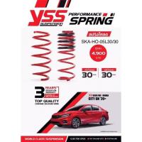 ราคา สปริงโหลดyss Honda city 2020 22 ราคา 4 ตัว หน้า หลัง รุ่นsports (17451894816)