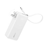 ราคา Anker Power Bank 10000mAh Fusion Built In USB C Cable PD 30W Charger for iPhone 15 pro max (21981587145)