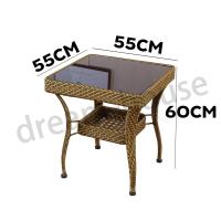 ราคา HOT SALE เก้าอี้หวาย outdoor ชุดโต๊ะเก้าอี้สนาม โต๊ะกินข้าว2คน ชุดเก้าอี้สนาม โต๊ะนั่งในสวน โต๊ะกาแฟในสวน ชุดโต๊ะไม้หวาย ชุดโต๊เก้าอี้ ราคาถูก สะดวกสบาย มีเก็บเงินปลายทาง (13042513182)