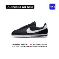 ราคา GGOD ใหม่และแท้ Nike Cortez Leather Basic Nylon รองเท้ากีฬา 819720 011 รับประกัน 1 ปี (22248526932)