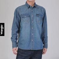 ราคา WRANGLER เสื้อเชิ้ตแขนยาวผู้ชาย คอลเลคชั่น Legend Of Wrangler FW24 รุ่น WR F124MSHLN06 (22303360331)