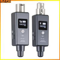 ราคา Litake Brightly U3 Dynamic Microphone Wireless System PA System With Transmitter Receiver Plug on Microphone Audio Mixer (21340447291)