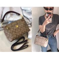 ราคา โปรพิเศษ กระเป๋าโค้ช พร้อมส่ง กระเป๋าสะพาย โค้ช สามซิป 1136 (22203150605)