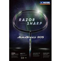 ราคา VICTOR AURASPEED 90S แร็กเก็ต RAKET ไม้แบดมินตันพร้อม GRIP ฟรี STRUNG SERVICE In Stock (1768824603)