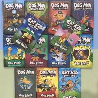 ราคา 16 books set Dog Man Detective Dog Series Comic Book Childrens Extracurricular English Reading Comic Story Novel Book (21635830155)