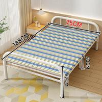 ราคา พร้อมส่ง เตียงเหล็ก 3 5 ฟุต เตียงนอนแบบพับ PTPเตียงพับได้ เตียงนอนพับได้ เตียงนอน3ฺ5ฟุต เตรียงนอน เรียบง่าย พับง่าย ไม่ต้องประกอบ รับน้ำหนักได้ 300 กก เตรียมจัดส่ง (22406107229)