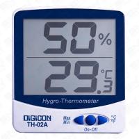 ราคา มิเตอร์วัดอุณหภูมิและความชื้นแบบอิเล็กทรอนิกส์ Digicon TH 02A (21204442158)
