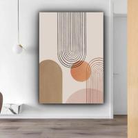 ราคา พิมพ์ศิลปะบนผนัง Boho สมัยใหม่พิมพ์ได้ศิลปะบนผนังศิลปะผนังสมัยใหม่ศิลปะนามธรรมผ้าใบพร้อมแขวน1ชิ้นกรอบไม้ด้านในหรือไร้กรอบ หรือกรอบอะลูมินัมอัลลอยสีดำ (20179950336)