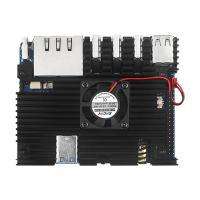 ราคา For Orange Pi 5 Plus Aluminum Case Active Passive Metal Cooling Radiator with Cooling Fan Heatsinks Metal Shell Accessories (20039057361)