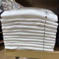 ราคา Uniqlo เสื้อยืดคู่สำหรับทั้งหญิงและชายคอกลมแขนสั้นเสื้อคอตตอนสีทึบ KY441600 433028 445000 (17502271340)