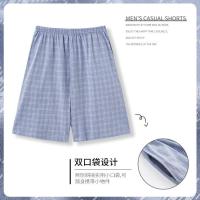 ราคา ซีรีส์คนอ้วน 4XL 7XL กางเกงนอน 6535 กางเกงขาสั้นผ้าฝ้ายผู้ชายไซส์ใหญ่กางเกงขาสั้นตัวอ้วนชุดนอนนอนเดี่ยว (19521288297)