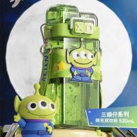 ราคา Sanrio ขวดน้ํา ถ้วยปากคู่ น่ารักถ้วยสี่เหลี่ยม Kuromi พลาสติก water bottle Hippobaby20 (22035226846)