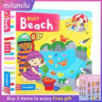 ราคา Milu Busy Beach Busy Swimming Bizzy Bear Parent Child Fun Interactive Picture Book (21857760738)