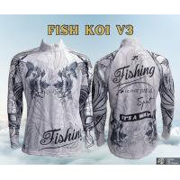 ราคา FISH KOI V3 เสื้อตกปลามอไซร้จักรยานแขนยาว JK Thailand กันยูวี80 แห้งเร็ว ผู้ชาย ผู้หญิง สำหรับกีฬากิจกรรมกลางแจ้ง (21685435951)