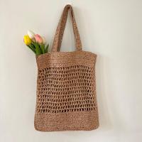 ราคา กระเป๋าสาน ทรงTOTE มี 4 สี สีสดมาก งานนน่ารัก กระเป๋าสานเกาหลี กระเป๋าถัก M136 (16710981861)