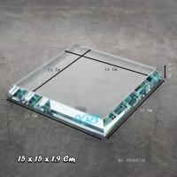 ราคา ฐานแก้วคริสตัล ฐานพระ ฐานรองพระ แท่นวางพระ แท่นรองพระ ฐานวางพระ ฐานตั้งบูชาพระ แท่นบูชา ที่วางพระ Crystal Clears Base Glass Stand (9552213301)