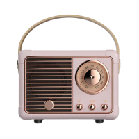 ราคา ลำโพงบลูทูธ พกพา ลำโพงบลูทูธไร้สาย แบบวินเทจ ลำโพง ดีไซน์หรูหราและวินเทจบลูทูธ5 0 สินค้าพร้อมส่งในไทย (15268526767)