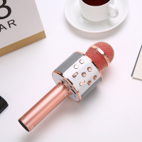 ราคา MiuiMiui TH พร้อมส่ง ไมค์บลูทูธ ws858 ไมค์โครโฟน บูลทูธไร้สาย ไมค์โครโฟน Wirless karaoke microphone ไมค์ไร้สาย (22198763370)