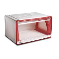 ราคา Capstone thai shoe box กล่องใส่รองเท้า ฝาใส ตู้รองเท้ารองพลาสติก กล่องใส่รองเท้าเปิดฝาด้านหน้า วางซ้อนต่อได้หลายชั้น ฝาหน้าเปิด ปิด (8114784380)