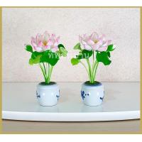 ราคา แจกันดอกบัวเล็ก ดอกไม้ไหว้พระ พร้อมแจกันเซรามิกดอกบัวดินญี่ปุ่น ราคา 1คู่ กว้าง 3 5 ซม สูงรวม 9 5 ซม (8500565800)