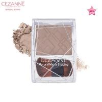 ราคา CEZANNE Natural Matte Shading เฉดดิ้งเนื้อฝุ่นอัดแข็ง (21532891000)