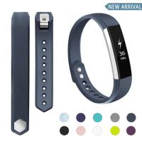 ราคา สำหรับFitbit Altaและอัลต้าHRสายรัดนุ่มสายสำรองขนาดเล็กขนาดใหญ่ (5448020974)