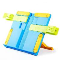 ราคา ขาตั้งอ่านหนังสือมัลติฟังก์ชั่น ขาตั้งอ่านหนังสือแบบพกพา ที่วางหนังสือนักเรียนประถม ชั้นวางหนังสือพับได้ (22323395356)