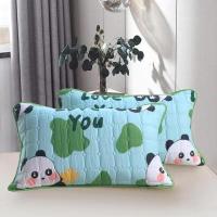 ราคา ปลอกหมอน ปลอกหมอนรองกันเปื้อน ปลอกหมอนใยไหม กันเปื้อน จำนวน 2 ผืน (17894696661)