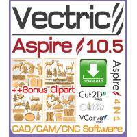 ราคา ส่งทางแชท Vectric Aspire 10 5 9 5 Bonus Clipart กัดงานง่ายๆ กับโปรแกรม Vectric C012 (19414873653)
