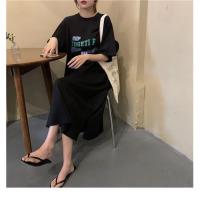 ราคา Groove grace0519 2389 ชุดเดรสยาวแขนสั้น เดรสแฟชั่นผญ ทรงตรง มีกระเป๋าข้าง 3 สี (18340252743)